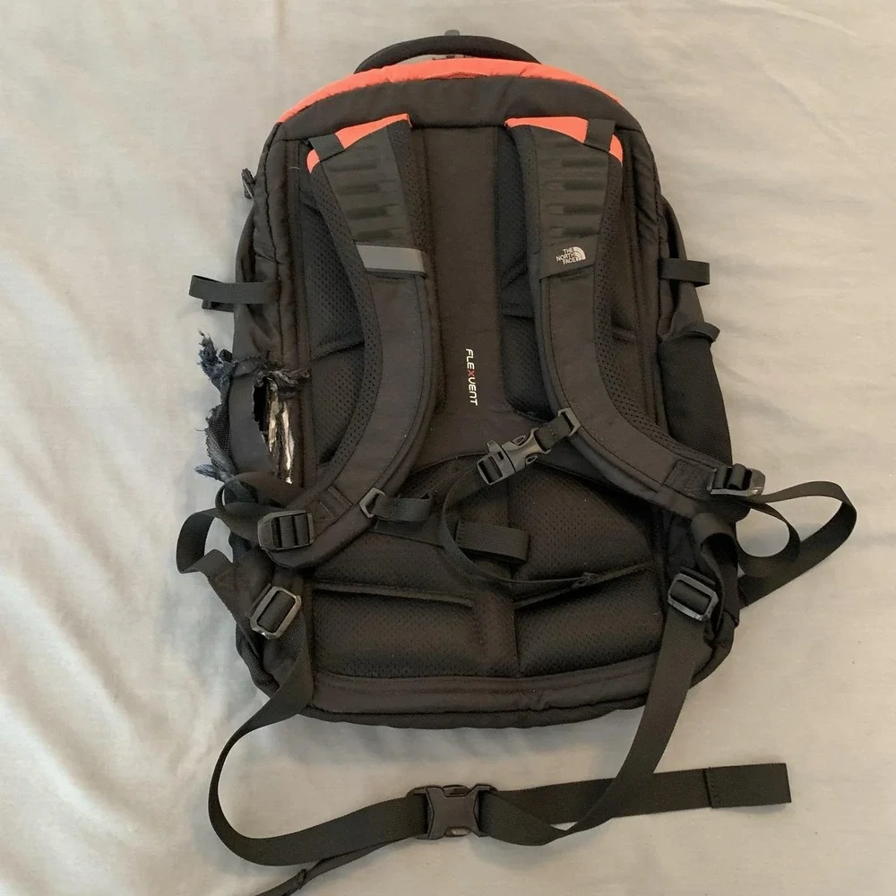 The North Face Recon Backpack Orange Black 19